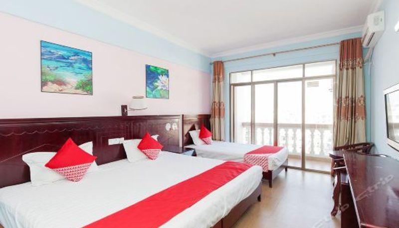 Pokój trzyosobowy - Longyun Business Express Hotel (Sanya Phoenix Airport)