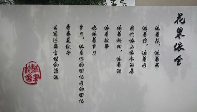 Widok wnętrza - 连云港花果依舍民宿