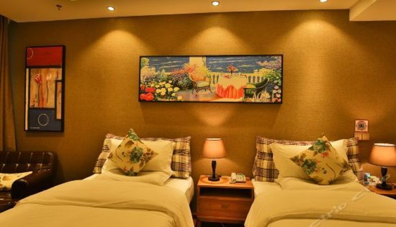 Business-Zimmer - The Universmo Boutique Hotel Meizhou