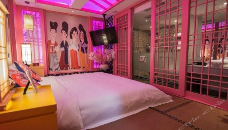 Pokój typu standard - Love of Swan Couple Theme Hotel (Chongqing Yangjiaping Pedestrian Street)