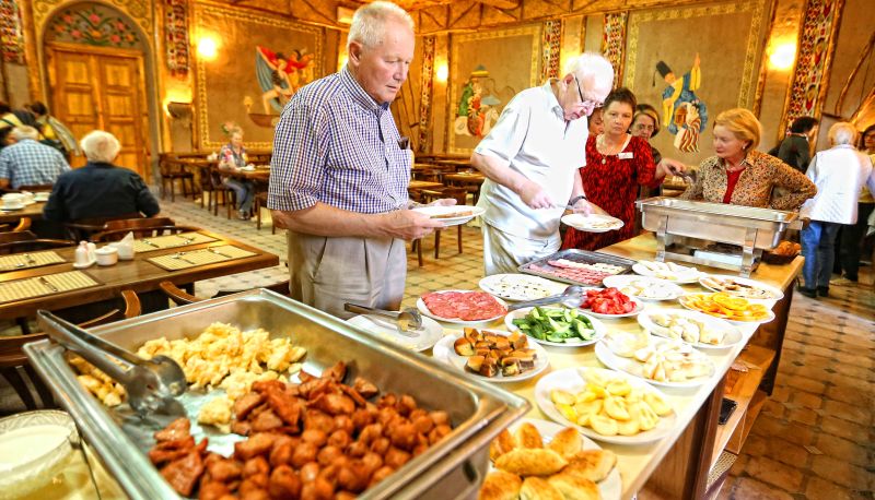 Restaurant - Malika-Bukhara Hotel