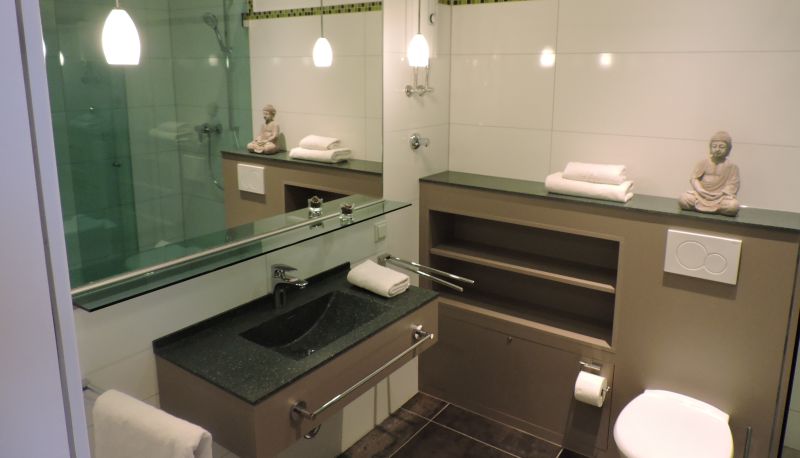 Salle de bain - Apart-Hotel Wiesbaden WestCenter Wiesbaden