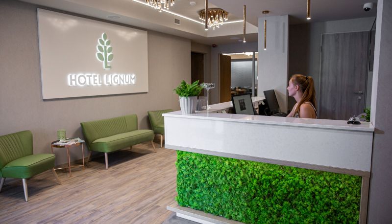 Recepción - Lignum Hotel