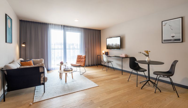 Standart oda (çift kişilik) - ipartment Boeblingen @Home by Best Western