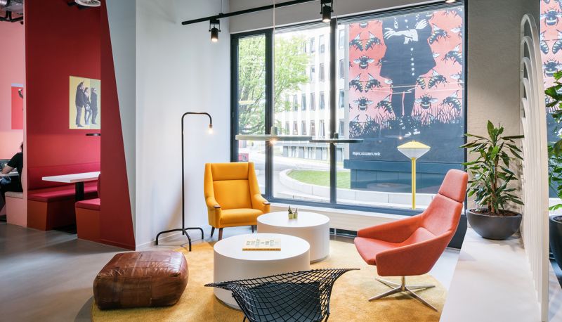 Wnętrze hotelu - The Social Hub Amsterdam West 4*
