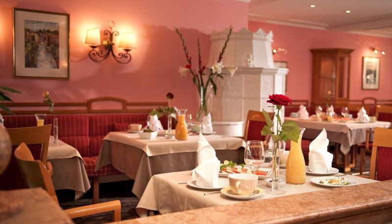 Sala prima colazione all'interno del ristorante - Impuls Hotel Tirol