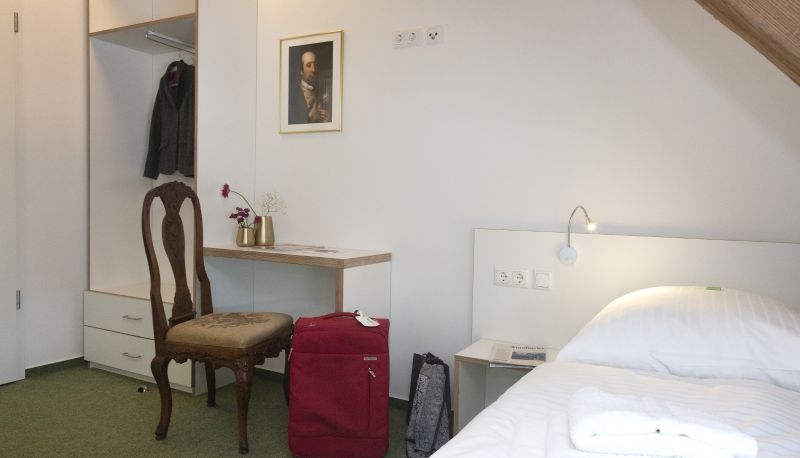 Chambre standard (simple) - Gästehaus Schloss Reckahn der Rochow Akademie