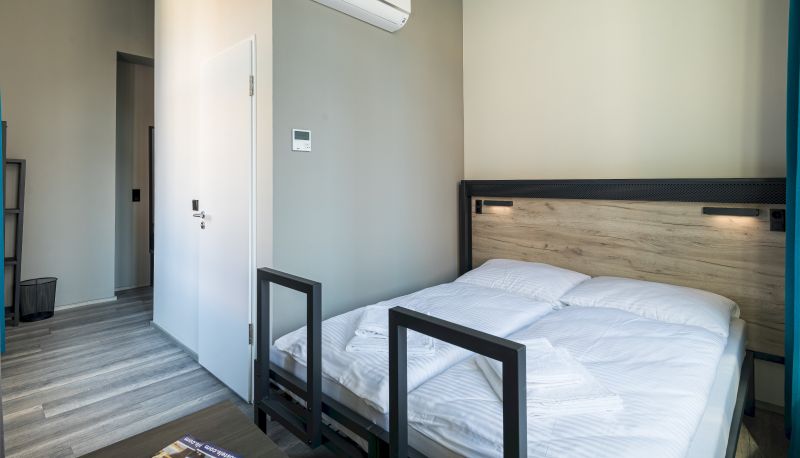 Standaardkamer (eenpersoons) - a&o Budapest City Hostel