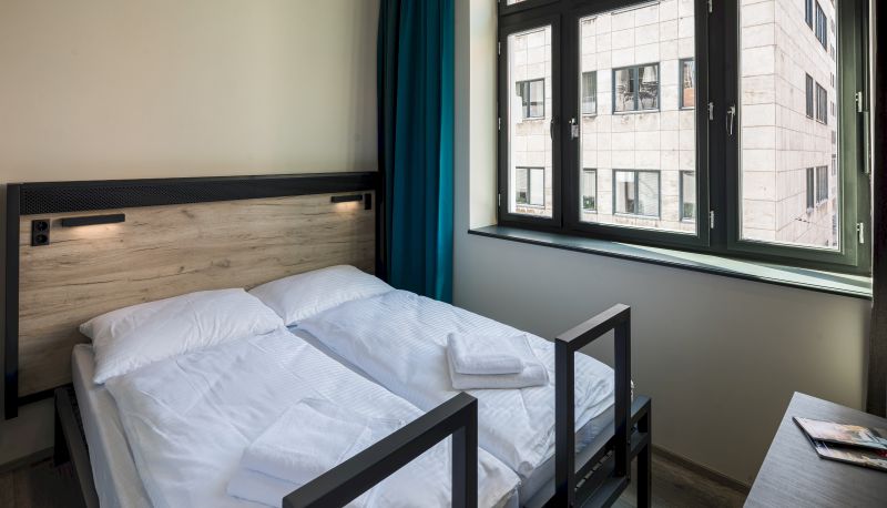 Standaardkamer (tweepersoons) - a&o Budapest City Hostel
