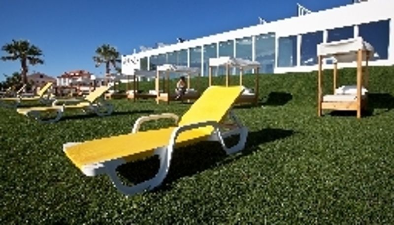 Buitenruimte van het hotel - Miramar Hotel & SPA
