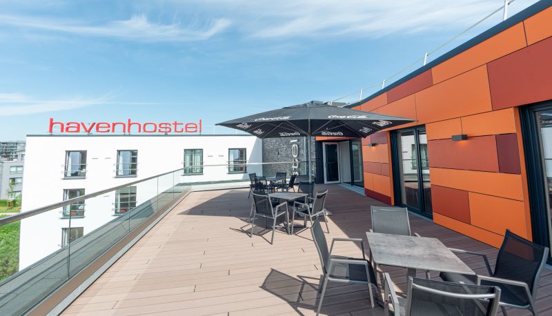 Taras - havenhostel Stade - Hotel