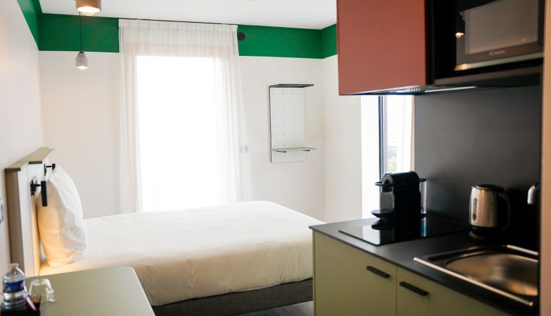 Standardzimmer (Doppel) - All Suites Appart Hôtel | Paris 13 - Porte d'Italie