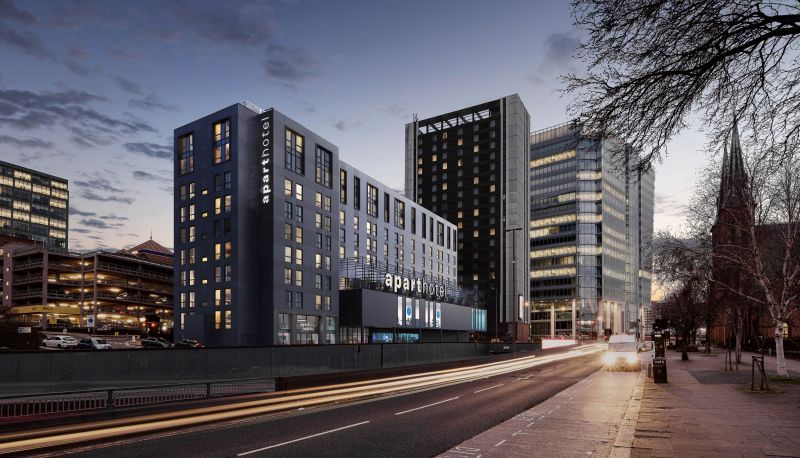Area esterna dell'hotel - Aparthotel Birmingham