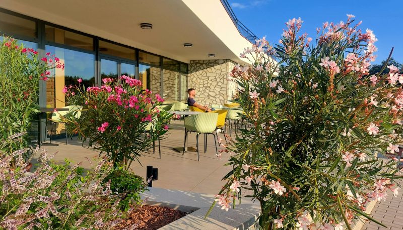 Terasse - Hotel Kőporos Hercegkút