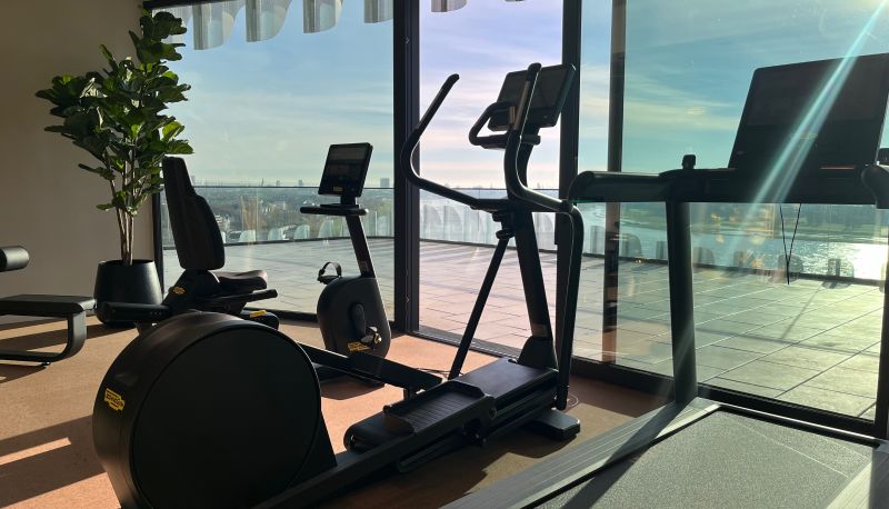 Fitness room - The Zipper Hotel & Apartments