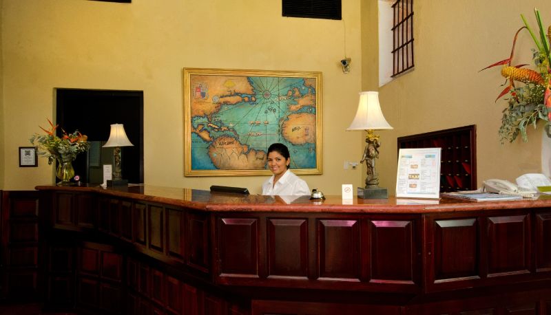 Reception - Palacio Boutique Hotel