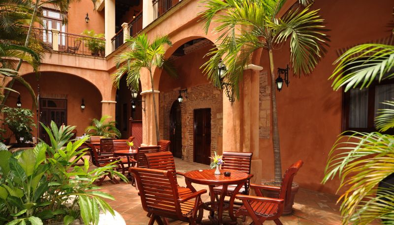 Area esterna dell'hotel - Palacio Boutique Hotel
