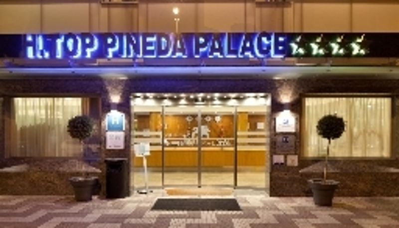Zewnętrzna część hotelu - H TOP Pineda Palace Hotel 4* Superior