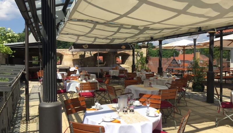 Terrace - Pfarrhof Stadthotel