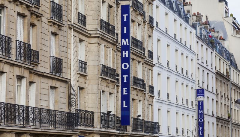 Zewnętrzna część hotelu - Timhotel Paris Gare Montparnasse