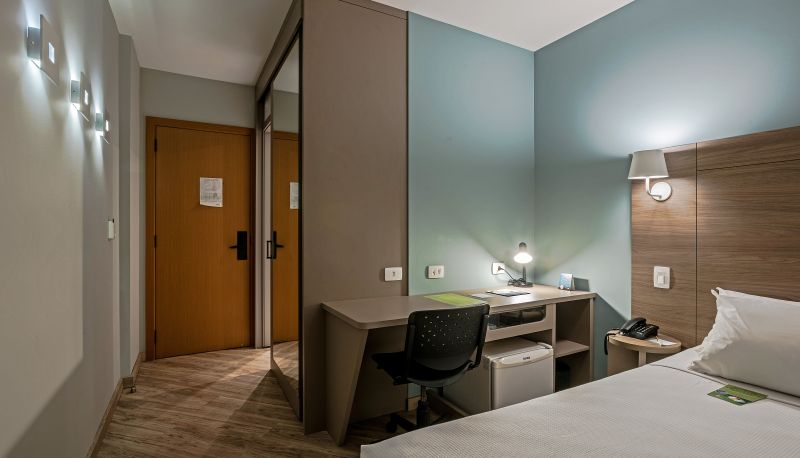 Standaardkamer (tweepersoons) - Slim Hotel Curitiba Alto da XV by Slaviero Hoteis