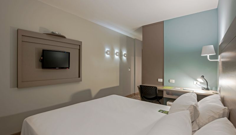 Standaardkamer (tweepersoons) - Slim Hotel Curitiba Alto da XV by Slaviero Hoteis