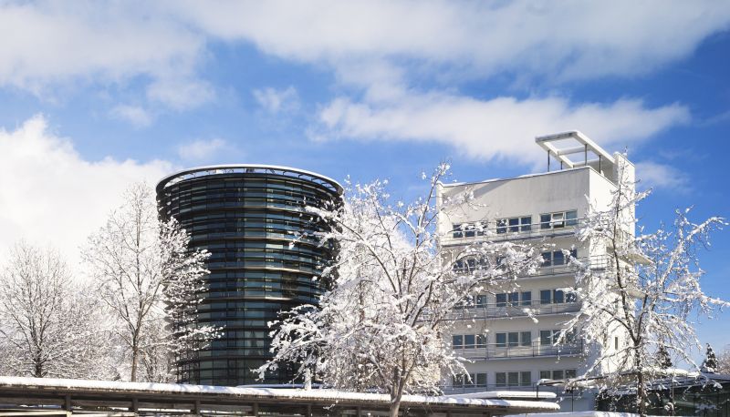 Zewnętrzna część hotelu - Parkhotel