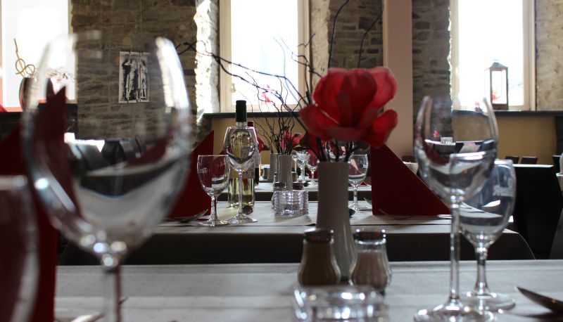Breakfast room within the restaurant - ACHAT Hotel Monschau