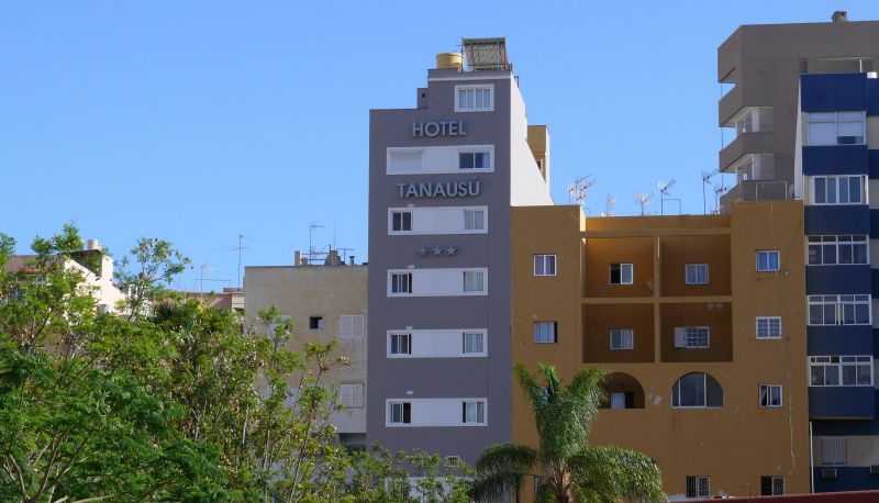 Area esterna dell'hotel - Tanausú