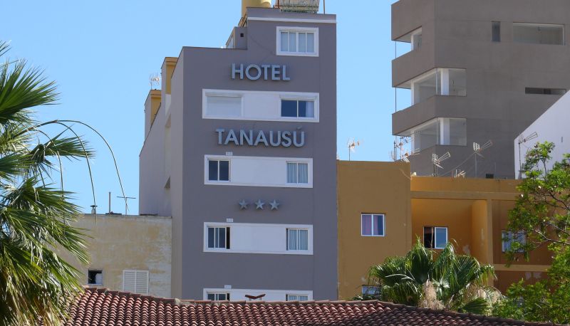 Area esterna dell'hotel - Tanausú