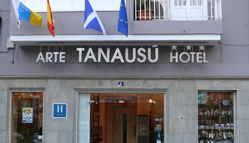 Area esterna dell'hotel - Tanausú