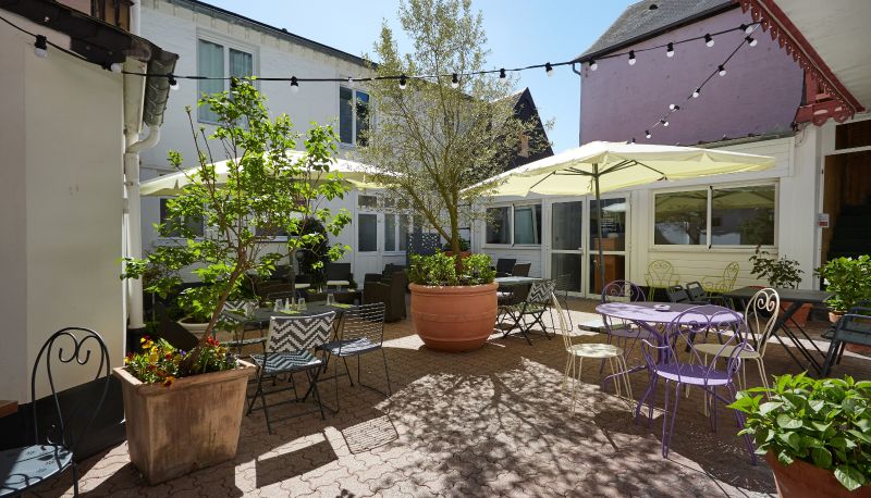 Zewnętrzna część hotelu - Hôtel La Colonne de Bronze The Originals Boutique Saint-Valéry-sur-Somme