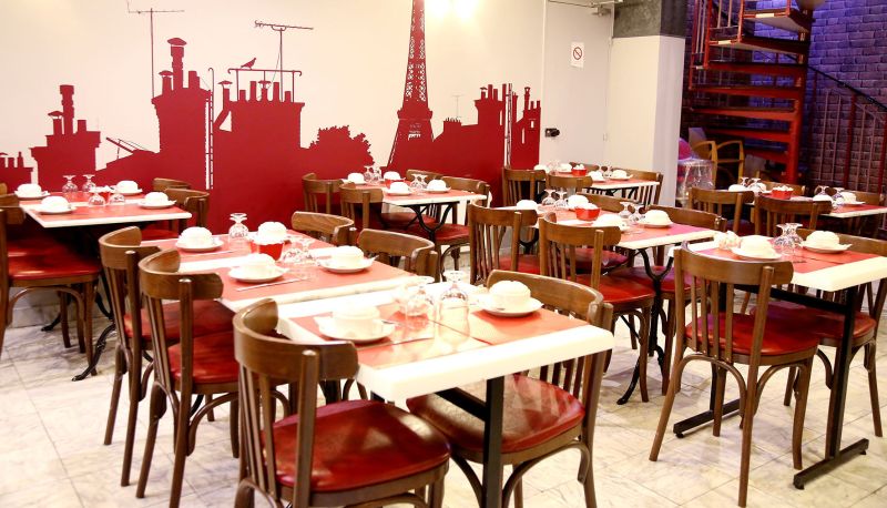 Sala de desayunos - Hotel Paris Villette