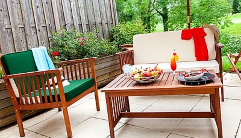 Terraza - Domaine du  Val de Sorne Logis