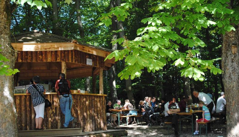 Tuin - Burg Rabenstein
