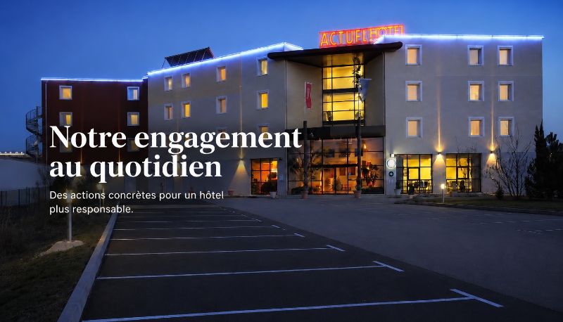 Zona exterior del hotel - Saint-Etienne Aéroport  Actuel Hôtel The Originals Boutique