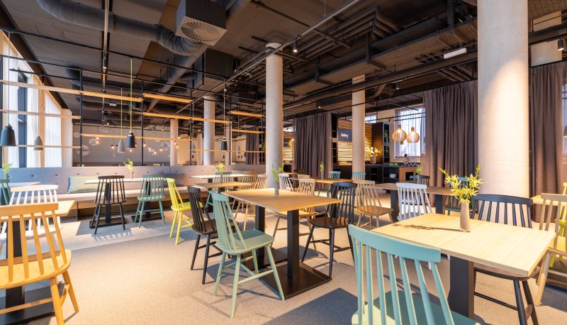 Restoran içinde kahvaltı salonu - Leonardo Smart Hotel Vienna Airport