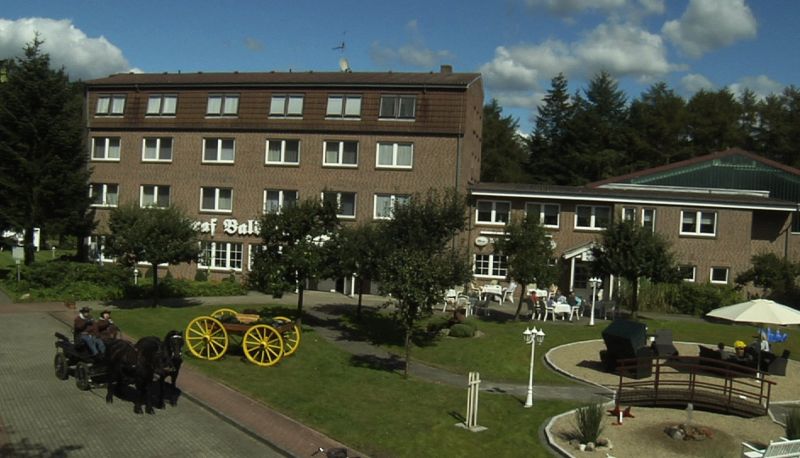 Zewnętrzna część hotelu - Graf Balduin