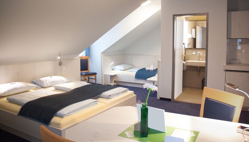 Vierbettzimmer - Vicus Pension