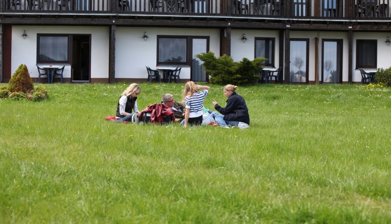 Hotel outdoor area - Haffhus