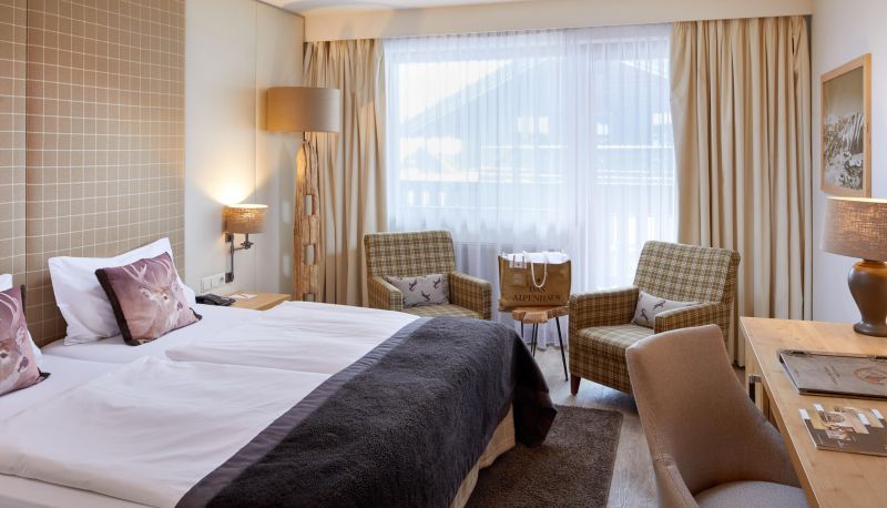 Chambre standard (double) - Das Alpenhaus Kaprun