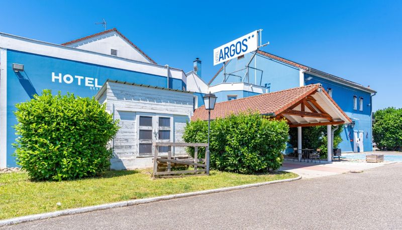 Zewnętrzna część hotelu - Hôtel Argos