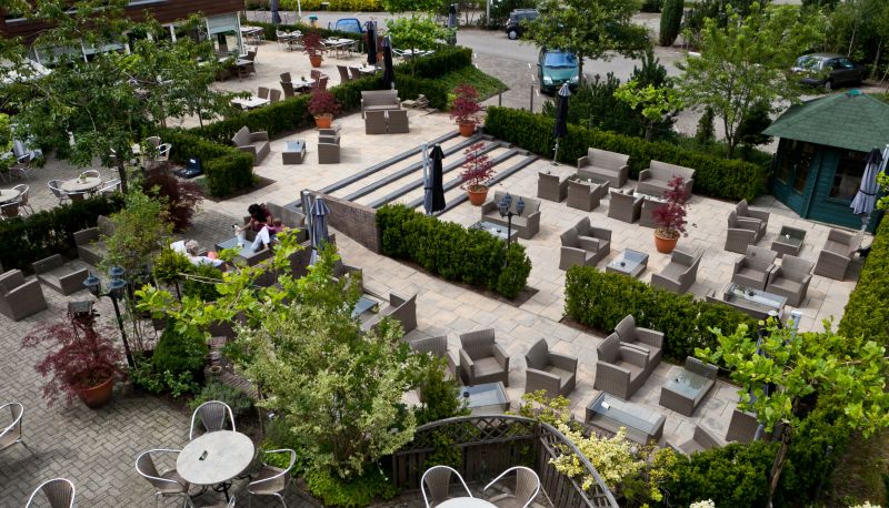 Terrace - Fletcher Hotel De Zeegser Duinen