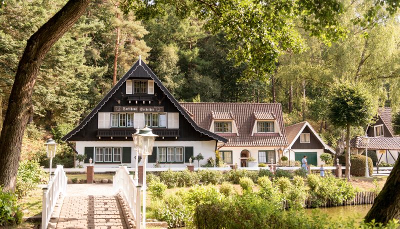 Zona exterior del hotel - Forsthaus Seebergen