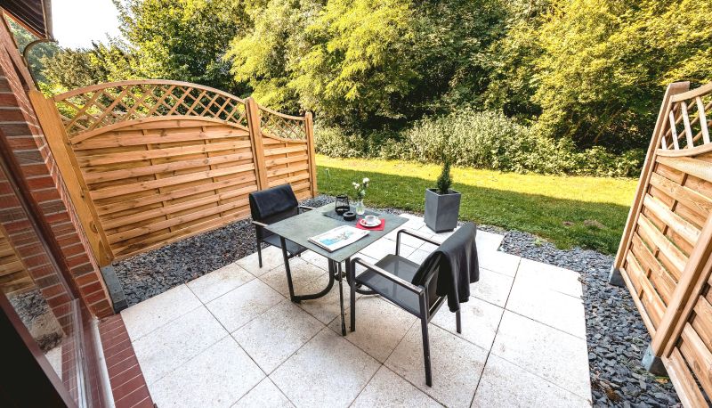 Chambre avec terrasse - Akzent Cordes am Rosengarten