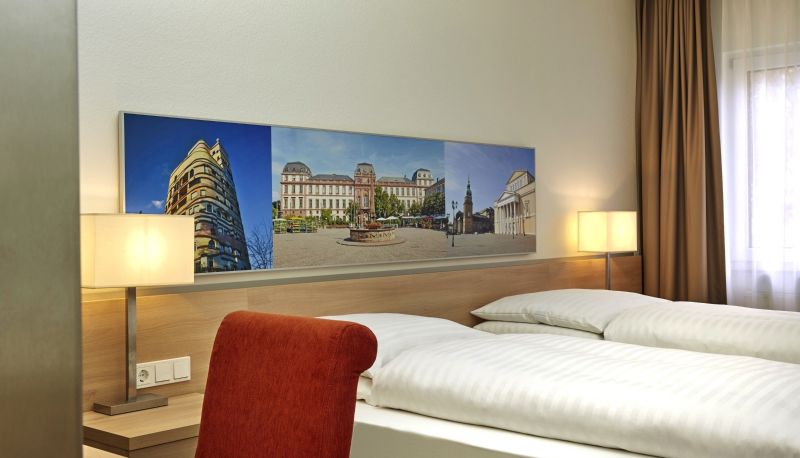 Komfortzimmer (Doppel) - Heiner Hotel Darmstadt