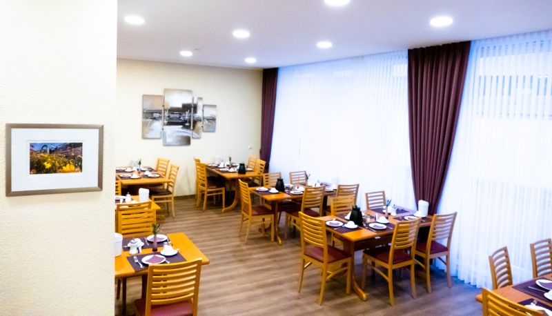 Breakfast room within the restaurant - City Partner Central Hotel