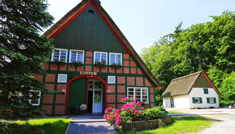 Area esterna dell'hotel - Forsthaus Ferienhotel am Dobrock
