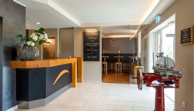 Receptie - BEHLs Genusshotel im Brennhaus