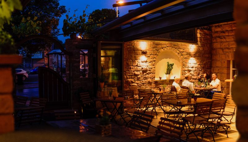 Tuin - BEHLs Genusshotel im Brennhaus